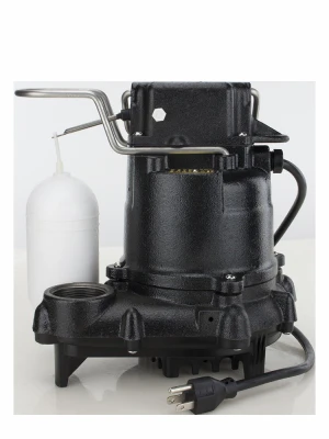 Cast Iron Pro Submersible Sump Pump, 1/3 HP