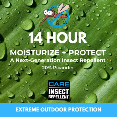 Moisturizing Insect Repellent with Fourteen Hour Protection, Three Point Four Ounce Bottle