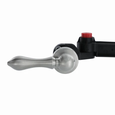 Universal Fit Toilet Handle in Brushed Nickel Finish