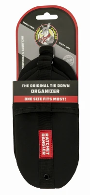 Original Tie Down Organizer Pouches, Black, 3-Pk.