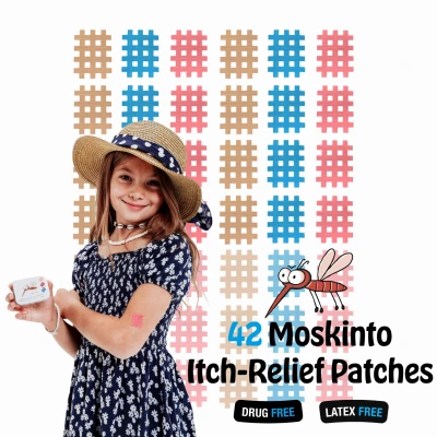 Itch-Relief Patches, Family Tin, 42-Ct.