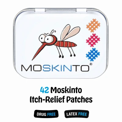 Itch-Relief Patches, Family Tin, 42-Ct.