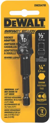 1/4 In. Hex Shank To 1/2 In. Socket Adaptor