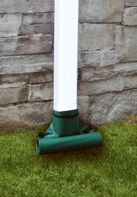 Automatic Green Downspout Extender 46 Inches by 8.5 Inches