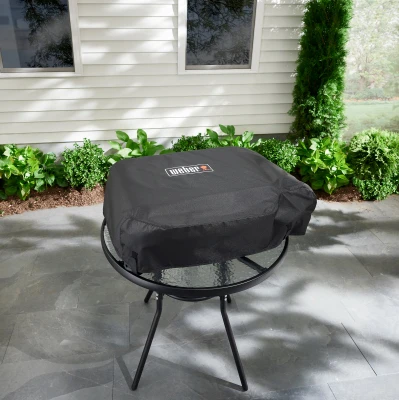 Portable Griddle Grill Cover, 17 Inch, Weather Resistant, Durable Protection
