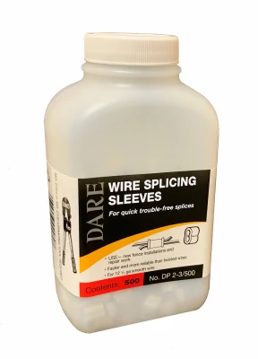 Electric Fence Wire Splicing Sleeves, 50-Pk.