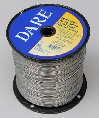 Premium Aluminum Electric Fence Wire, 16 Gauge, 1/2 Mile - Durable & Conductive