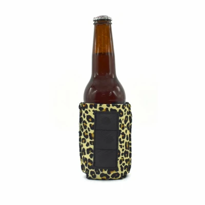 Leopard Magnetic Can Koozie