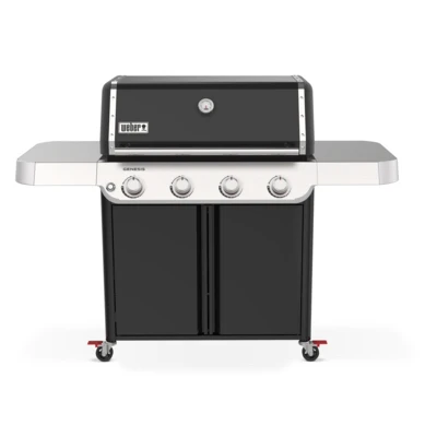 NEW! Genesis E-415 4-Burner LP Gas Grill, 48,000 BTU, Black