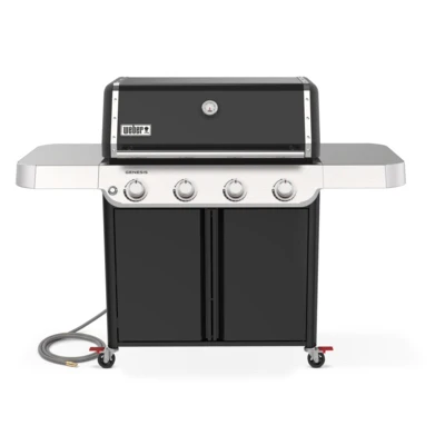 Genesis E-415 4-burner Natural Gas Grill, 48,000 Btu, Black - Model 1500368