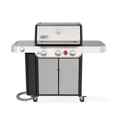 NEW! Genesis S-335 3-Burner Natural Gas Grill, 39,000 BTU + Sear & Side Burners, Stainless Steel