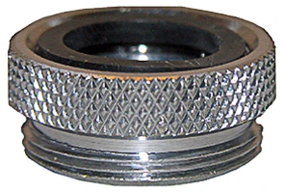 Price Pfister Aerator Adapter, Chrome-Plated, 3/4 x 27 Female Thread x 55/64 In. x 27 Male Thread