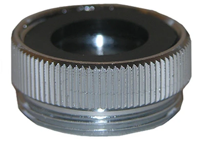 Chicago Faucet Aerator Adapter, Chrome-Plated, 13/16 x 24 Female Thread x 55/64 In. x 27 Male Thread