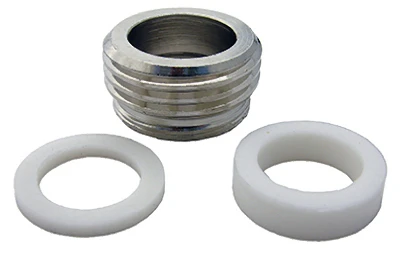 Male Garden Hose Aerator Adapter, 55/64 x 27 x 0.75 In.