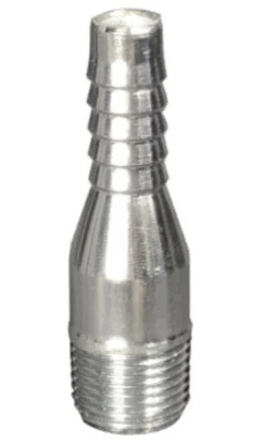 Plated Steel King Nipple, 1 and 1/2 Inch Length, Durable Construction