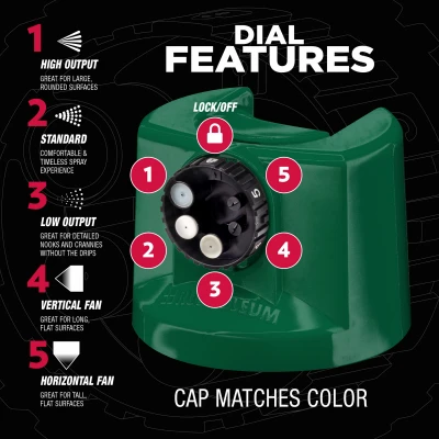 Stops Rust Custom Spray Five-in-One Gloss Hunter Green Spray Paint, 12 Ounce