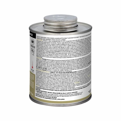 Clear PVC Pipe Cement, 16 oz.