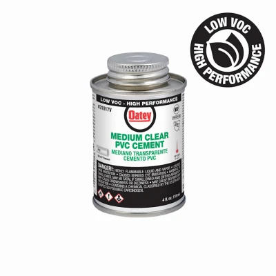 4OZ CLR MED PVC Cement