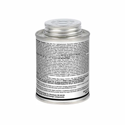 8 Oz Clear Medium Bodied Pvc Cement For Pipe And Fittings