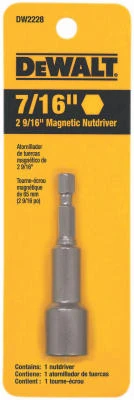 Magnetic Nut Driver, Impact Reade, 7/16 x 2-9/16 In.