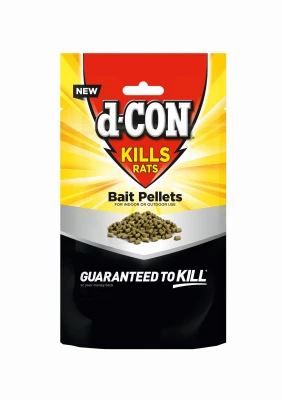Rat & Mice Killing Bait Pellets, Indoor/Outdoor Use, 8 oz.