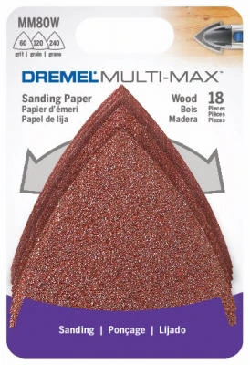 Multi-Max Tool Sandpaper Assortment, 18-Pk.