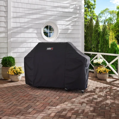 Summit Grill Cover Heavy Duty Waterproof Protective Cover for Outdoor Grills