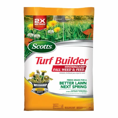 Turf Builder WinterGuard Fall Weed & Feed Fertilizer, 36 Lbs., Covers 12,000 Sq. Ft.