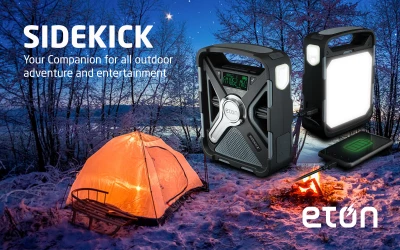 Sidekick Weather Alert AM/FM Radio, Bluetooth, Rechargeable