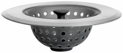 Good Grips Sink Strainer, Stainless Steel/Silicone