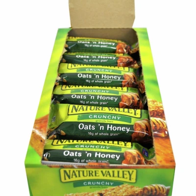 Nature Valley Oats' N Honey Crunchy Granola Bar, 1.5 oz.