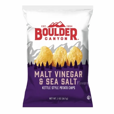 Malt Vinegar Kettle Potato Chips, 2 oz.