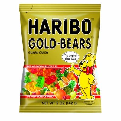 Gold Gummi Bears, 5 oz.