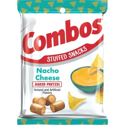 Combos Nacho Cheese Snacks, 6.3 Ounces - Perfect For Outdoor Adventures