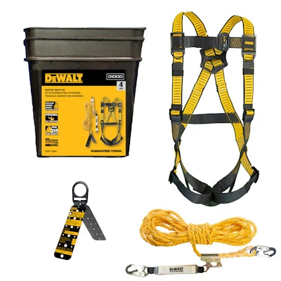 Rooftop Safety Harness Kit, Black & Yellow