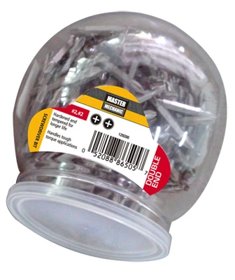 Two Inch Double-Ended Number Two Phillips Power Driver Bit