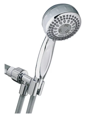 WATERPIK PowerSpray 5-Spray Handheld Shower Head, 1.8 GPM, Chrome