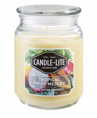 Tropical Fruit Medley Scented Candle, 18 oz. Jar