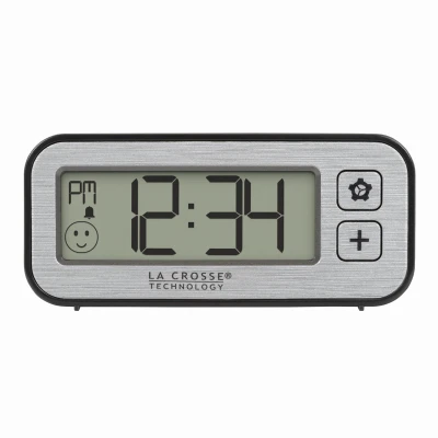 Mini Digital Clock, Temperature & Humidity, Magnetic Back