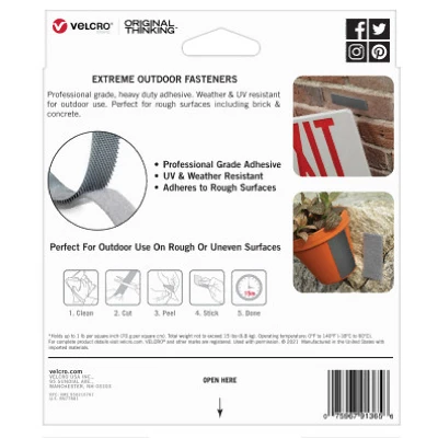 Extreme Outdoor Fastening Tape, 1 In. x 10 Ft.