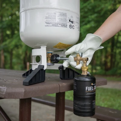 Propane Tank Refill Kit for Fuel Keg, 16 oz.