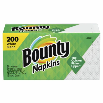 Napkins, White, 200-Ct.