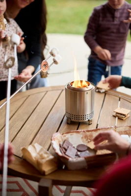 Mesa Stainless Steel Tabletop Fire Pit Portable Outdoor Heater