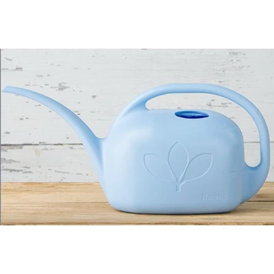 Indoor Watering Can Sky Blue 1 Gallon Capacity Durable Plastic