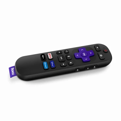Voice Remote Control with Built-In Microphone for Hands-Free Operation
