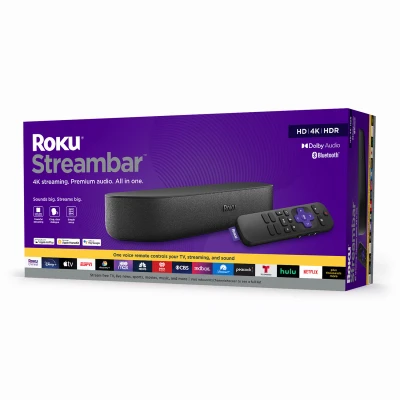 Streambar HD 4K Streaming & Premium Audio