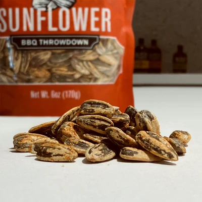 Sunflower Spittin Seeds Barbecue Throwdown Flavor, 6 Ounce Pack