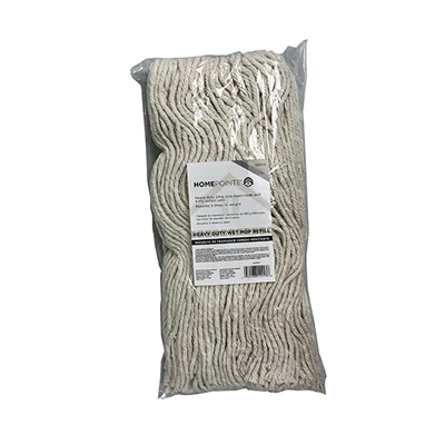 4-Ply Heavy-Duty Cotton Wet Mop Head Refill