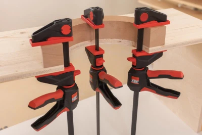 One-Hand Trigger Clamp with Full Rotating Handle and 36 Inch Bar