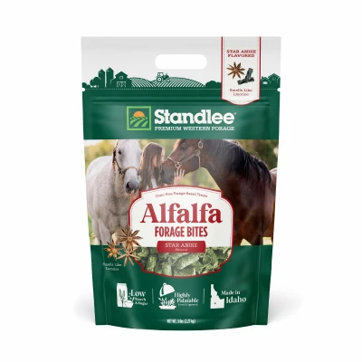 5 Lb. Star Anise Flavored Alfalfa Forage Bites